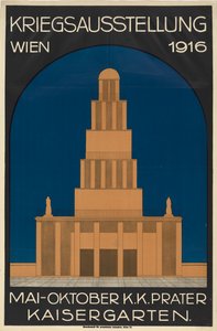 Krigsutstilling Wien 1916, 1916. av Unbekannt