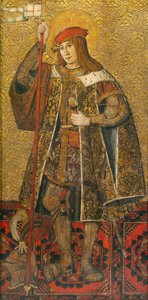 Warrior Saint, 14901500. av Unbekannt