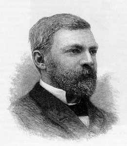 Washington Augustus Roebling, amerikanischer Bauingenieur, 1883 von Unbekannt