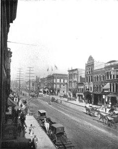 Washington Avenue, Minneapolis, Minnesota, USA, c1900. av Unbekannt