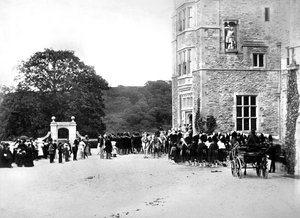 Bryllup på Flete, c1882 av Unbekannt