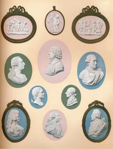 Wedgwood Portrait Medallions i besittelse av Mrs. Stoner & Evans, 1919 av Unbekannt