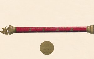 Wellingtons Field Marshals Baton, c1800-tallet av Unbekannt