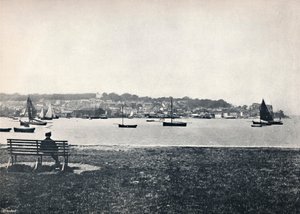 West Cowes - Utsikt fra East Cowes, 1895 av Unbekannt