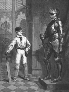 For en lystig Wicket Keeper han ville gjøre, 1875 av Unbekannt