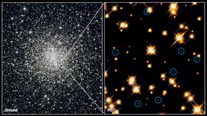 Hvite dvergstjerner i Globular Cluster M4H Bond STSCI av Unbekannt
