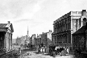 Whitehall, 1700-tallet, c1902-1905 av Unbekannt