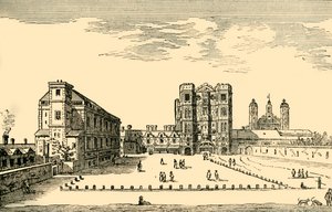 Whitehall rundt 1650, 1881. av Unbekannt