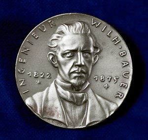 Wilhelm Bauer 1822-1875, tysk oppfinner og pionerbygger av ubåter av Unbekannt
