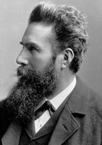 Wilhelm Konrad von Roentgen , tysk fysiker, 1901 av Unbekannt