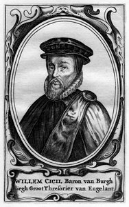 Willem Cecil, 1. baron Burghley, engelsk statsmann fra 1500-tallet av Unbekannt