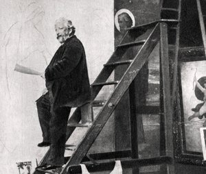 William-Adolphe Bouguereau , fransk kunstner, 1900 av Unbekannt