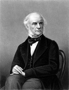 William Ewart Gladstone 1809-1898, britisk liberal statsmann, c1870 av Unbekannt