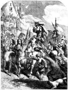 William III kommer inn i Exeter av Unbekannt
