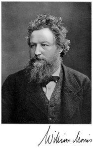 William Morris , engelsk kunstner, forfatter, sosialist og aktivist fra 1800-tallet, 1901 av Unbekannt