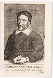 William Oughtred , engelsk matematiker av Unbekannt
