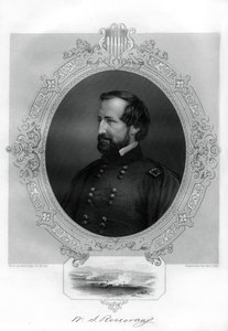 William Rosecrans, unionsgeneral under den amerikanske borgerkrigen, 1862-1867 av Unbekannt