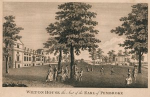 Wilton House setet til jarlen av Pembroke, 1779. av Unbekannt
