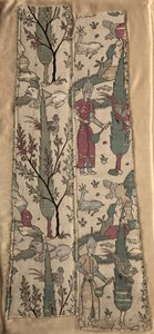 Vinbærere i landskap, fra en kappe, 1525-1550. av Unbekannt