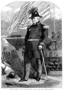 Winfield Scott , amerikansk soldat, 1861 av Unbekannt