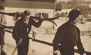 Vintersport, Østerrike, 1935, 1937 av Unbekannt
