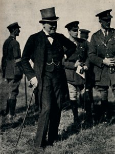 Med Sir Henry Wilson på Rhinen, 1919, 1945. av Unbekannt