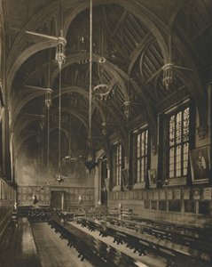 Innenfor The Magnificent Hall of Lincolns Inn, c1935. av Unbekannt