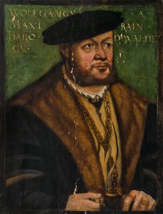 Wolf of Maxlrain c. 1500-1561, baron av Waldeck, ca 1530. av Unbekannt