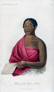 Kvinne fra Samoanøyene, 1848 av Unbekannt