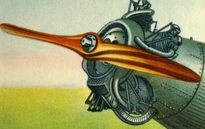 Treflypropell laget av Hugo Heine Propeller-Werk-selskapet, 1932. av Unbekannt