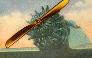 Treflypropell laget av Schwarz Propeller-Werk-selskapet, 1932. av Unbekannt