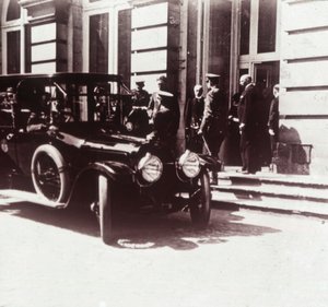 Woodrow Wilson og kong Albert I, c1914-c1918 av Unbekannt