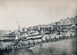 Worthing - Generelt syn på fronten, 1895 av Unbekannt