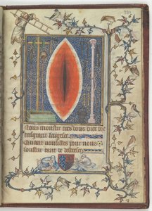 Wound of Christ fra Salter and Prayer book of Bonne de Luxembourg, ca 1345 av Unbekannt