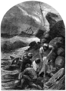 Wreckers stripper liket av Sir C Shovel, 1707, 1800-tallet av Unbekannt