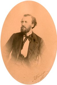 Yakov Polonsky, russisk poet, c1866 av Unbekannt