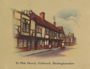 Ye Olde Ostrich Colnbrook, Buckinghamshire, 1939 av Unbekannt