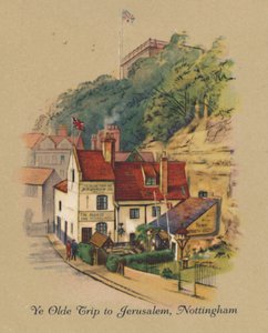 Ye Olde-tur til Jerusalem, Nottingham, 1939 av Unbekannt