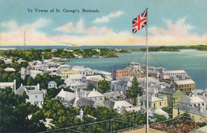 Ye Towne of St. Georges, Bermuda, tidlig på 1900-tallet. av Unbekannt
