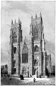 York Minster, 1893 av Unbekannt