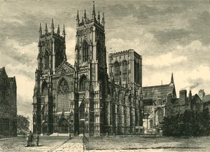 York Minster, 1898. av Unbekannt