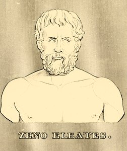 Zeno Eleates, c495-430 f.Kr., 1830. av Unbekannt