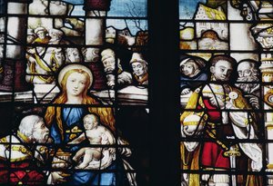Tilbedelse av magiene, 1300-tallet av Unbekannt Unbekannt