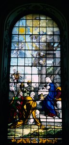 Adoration of the Magi, maleri på glass av Joshua Price, 1719 av Unbekannt Unbekannt