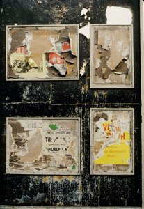 Annonsetavler, Camden Town, 1967 (bilde) av Unbekannt Unbekannt