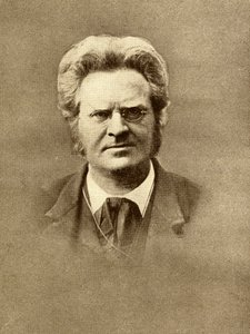 Bjørnstjerne Martinius Bjørnson (1832-1910) (bw-bilde)
