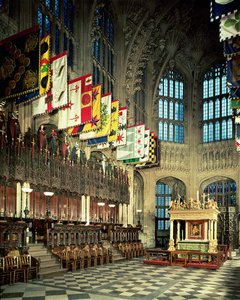 Henry VII Lady Chapel, startet i 1503, English School, (1500-tallet), Westminster Abbey, London, Storbritannia av Unbekannt Unbekannt