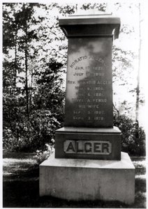 Horatio Algers grav i Natick, Massachusetts (undw bilde) av Unbekannt Unbekannt