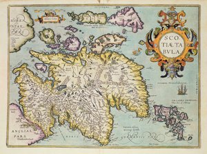 Kart over Skottland, Miliaria Scotia