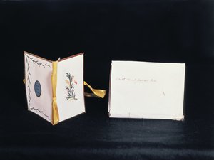 Nålehylster laget av Jane Austen, sent på 1700-tallet